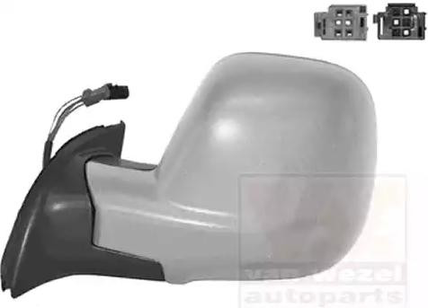 Ліве бічне дзеркало Polcar 57U1515M ціна, від 106.26 USD